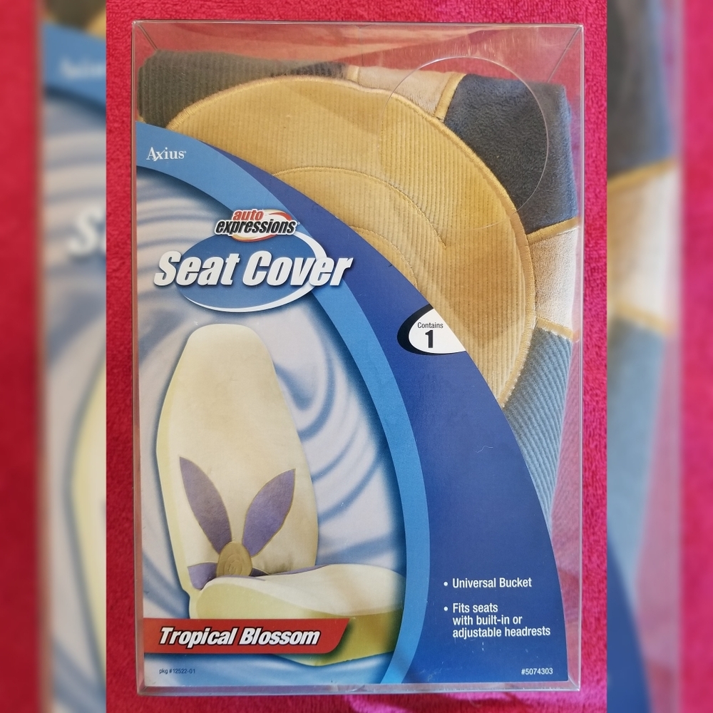 Auto Expressions Tropical Blossom Seat Cover